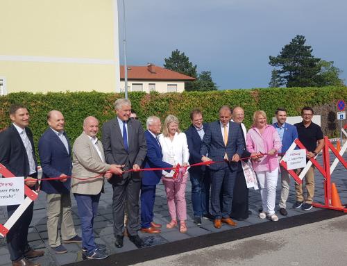 Erster solarer Parkplatz in Österreich wurde eröffnet