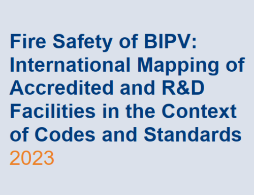 Aktueller Bericht zur Brandsicherheit von BIPV